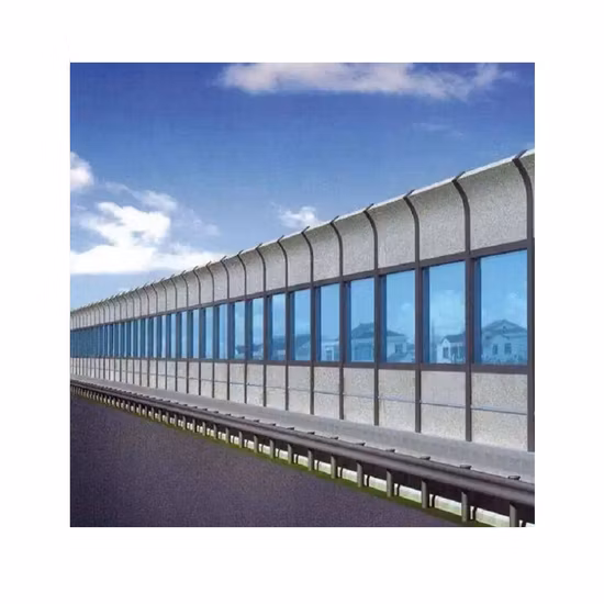 Galvanized Steel Sheet White/Green/Blue Acoustic Highways Sound Noise Barriers