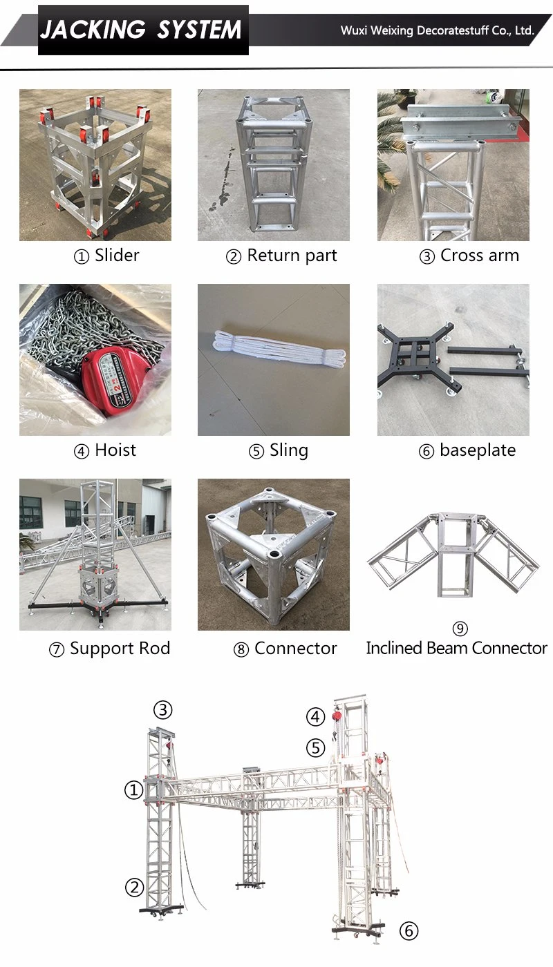 10m*10m*7m Aluminum Lighting Truss, Exhibition Truss System, Exhibition Booth Design, Truss with Roof System