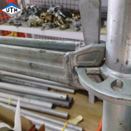 Andaime para construção civil Galvanizado por imersão a quente Ponteggio Andamios Ringlock Andaime